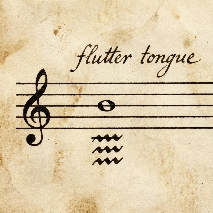 Module 16: Extended Techniques — Module 16 Flutter Tongue Notation
