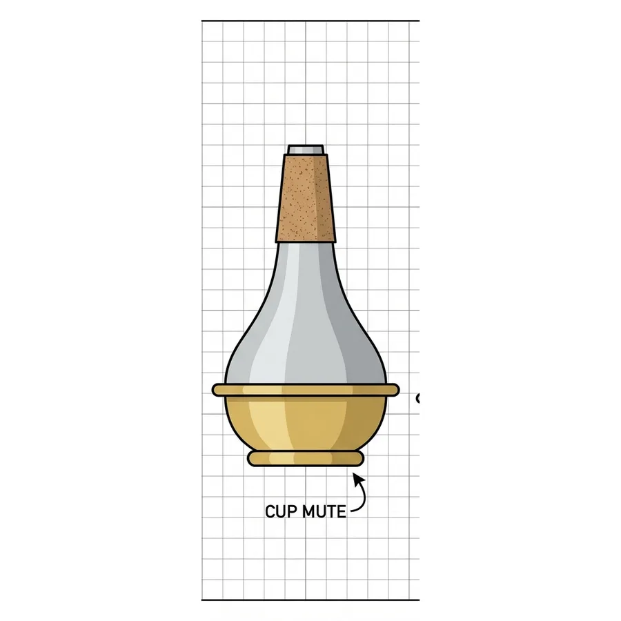 Module 17: Mutes & Timbre — Module 17 Cup Mute Icon