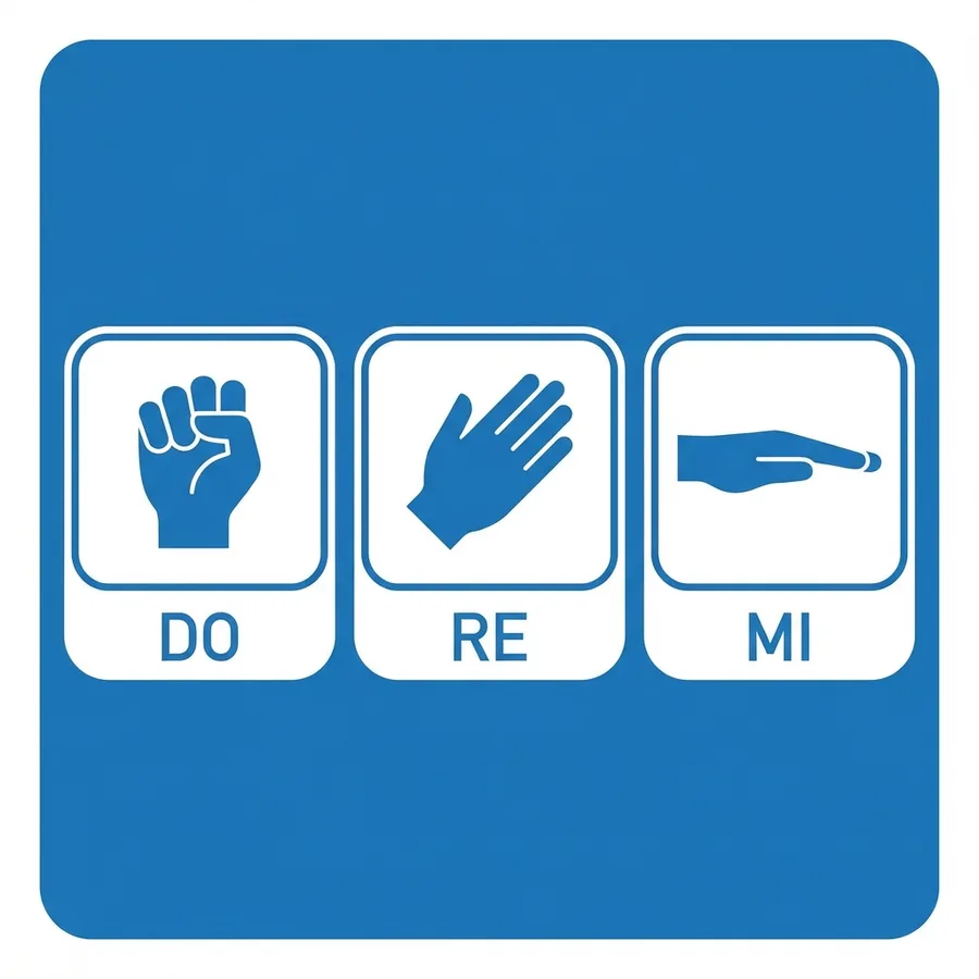 Module 20: The Melodic Dictionary — Module 20 Solfege Hand Signs