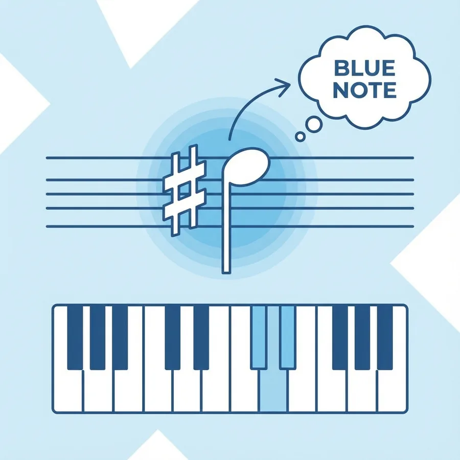 Module 26: The Blues — Module 26 Blue Note F Sharp